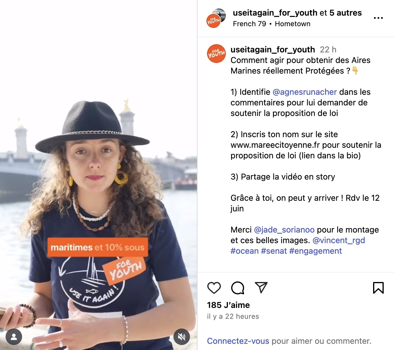 Mobilisation pour les aires marines protégées
