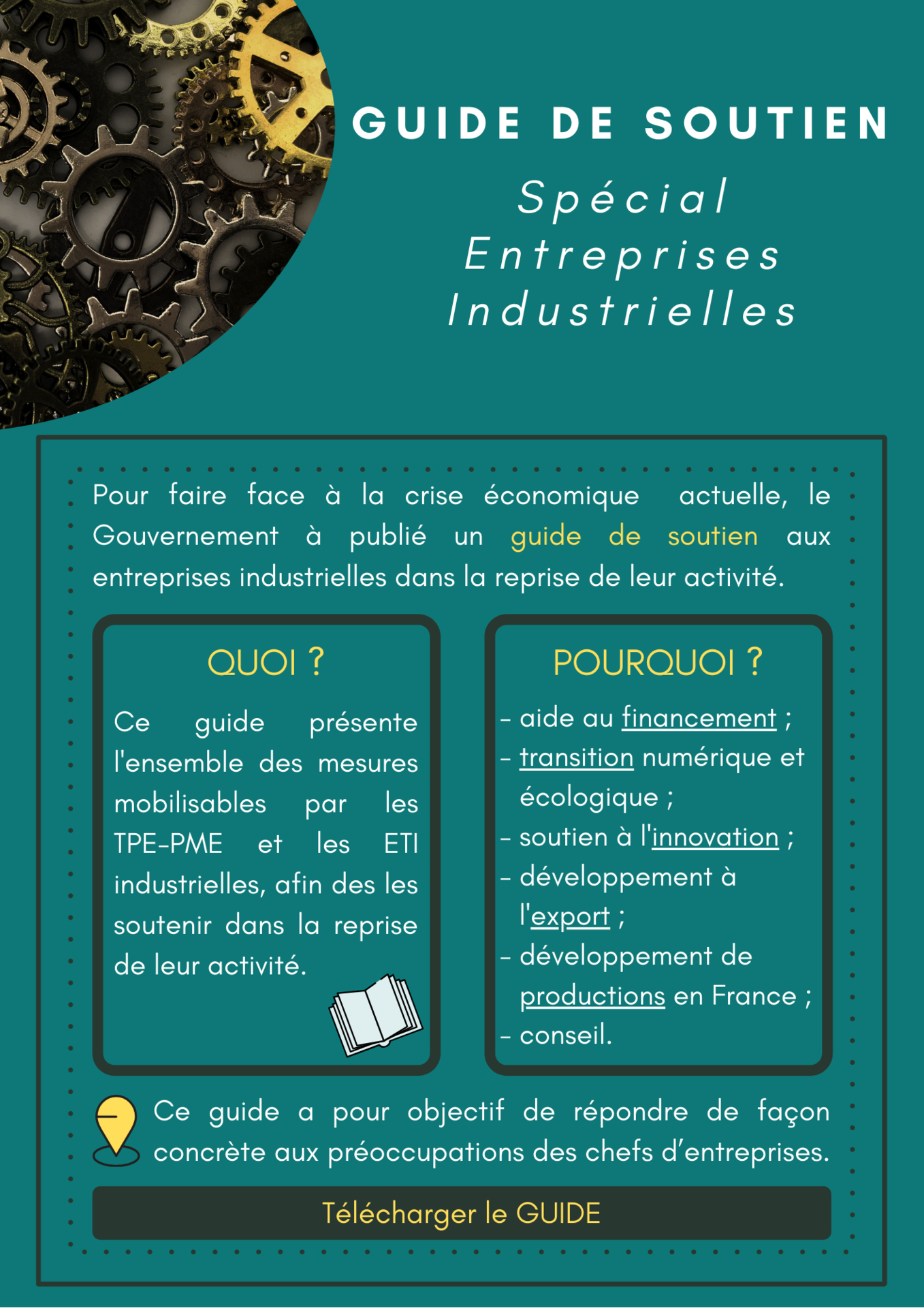 Guide de relance pour les entreprises industrielles