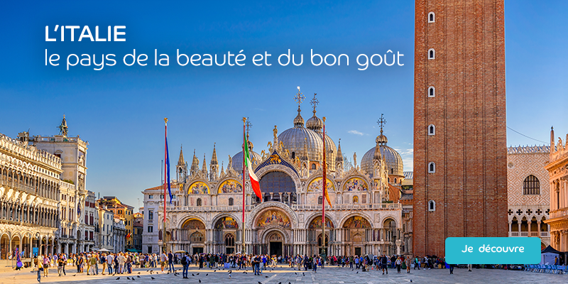 L’Italie, le pays de la beauté et du bon goût. Découvrir.