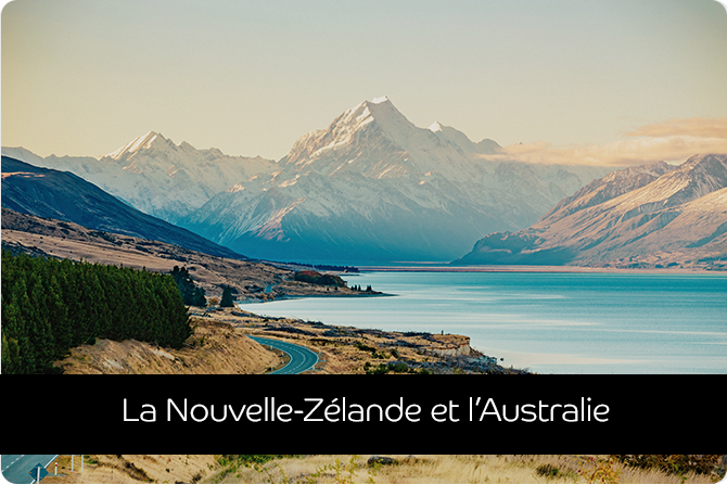 Circuit Australie, Nouvelle-Zélande: La Nouvelle-Zélande et l'Australie