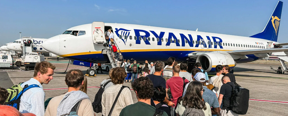 Ryanair touristes