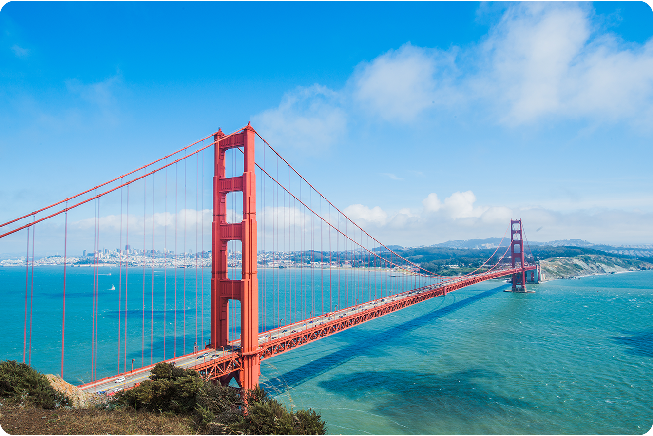 La Californie, l'Ouest Américain
