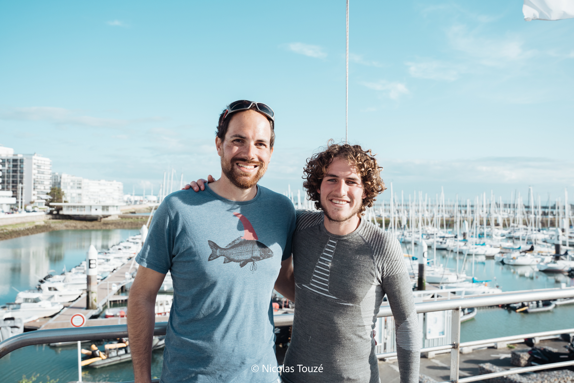 Basile Buisson et Kieran Le Borgne